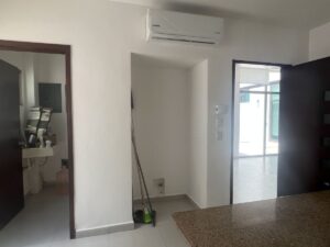 Espaciosa cocina en casa en renta en residencial premium en Cancún