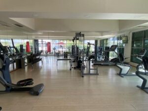Gimnasio en departamento en venta en Isla Dorada Cancún