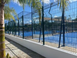 Canchas de pádel en residencial Via Cumbres Cancún