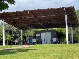 Palapa para usos múltiples en residencia en residencial Via Cumbres Cancún