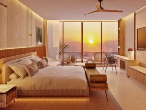 Modernas y elegantes recámaras en exlcusivo condominio en St Regis Cancún