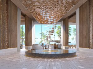 Residencia premium en St Regis Cancún en venta frente al mar con acabados sofisticados y diseño contemporáneo